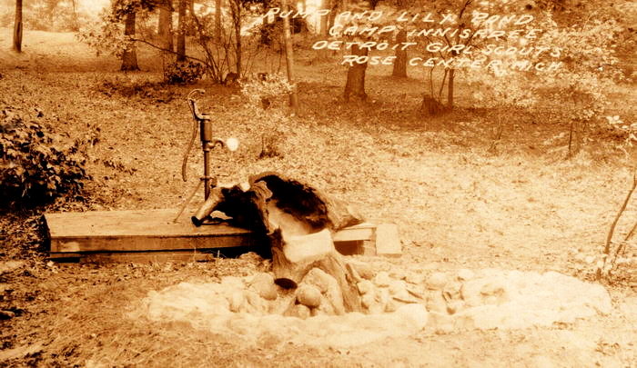 Camp Innisfree - Vintage Postcard (newer photo)